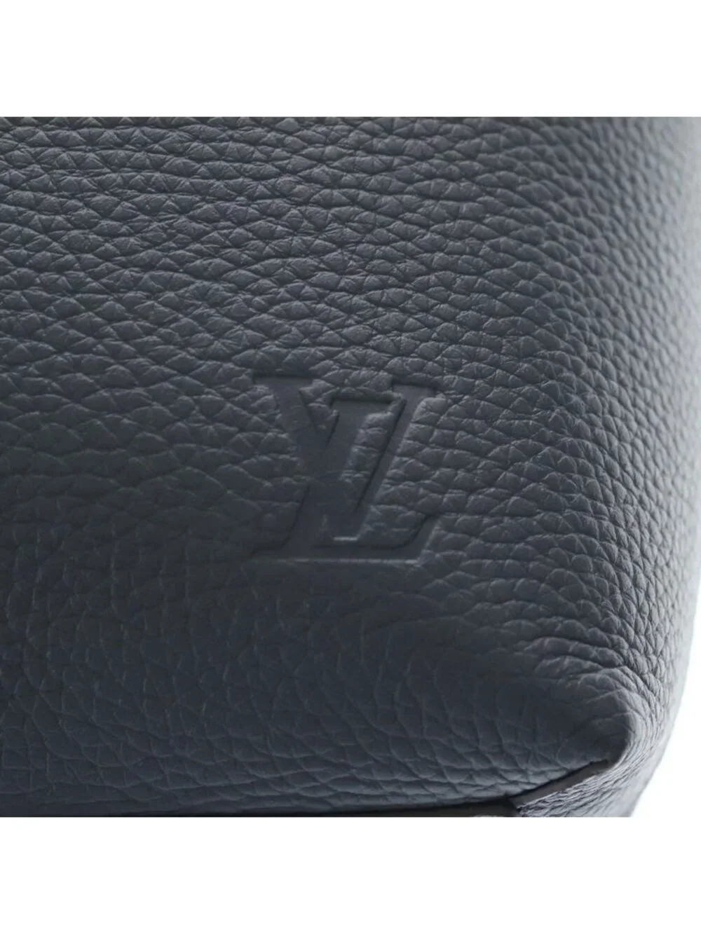 Louis Vuitton Cabas Voyage Tote Taurillon Leather Navy